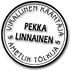 Pekka Linnainen - virallinen kielenkntj - ametlik tlkija